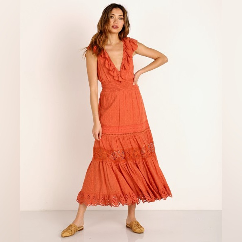 Spell and the Gypsy Daisy Chain Maxi Dress Small